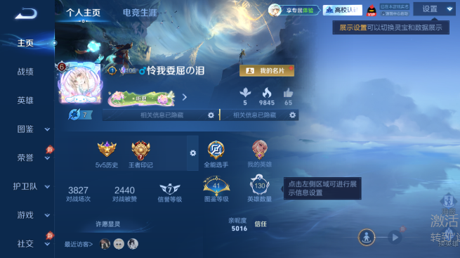 WZQM4640338王者荣耀账号详情图2 WZQM4640338王者荣耀账号详情图2
