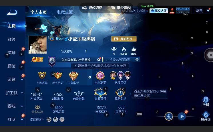 WZQM4649531王者荣耀账号详情图2 WZQM4649531王者荣耀账号详情图2