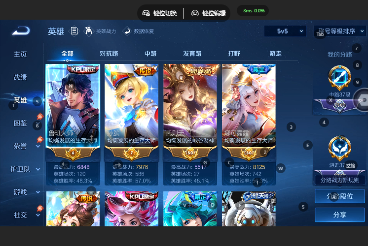 WZQM4668960王者荣耀账号详情图3 WZQM4668960王者荣耀账号详情图3